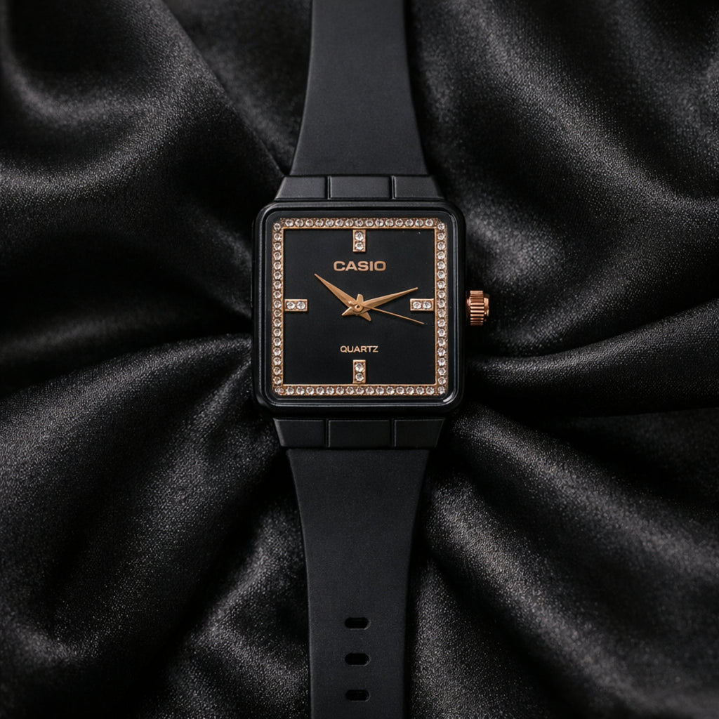 Montre Casio Noire Élégance