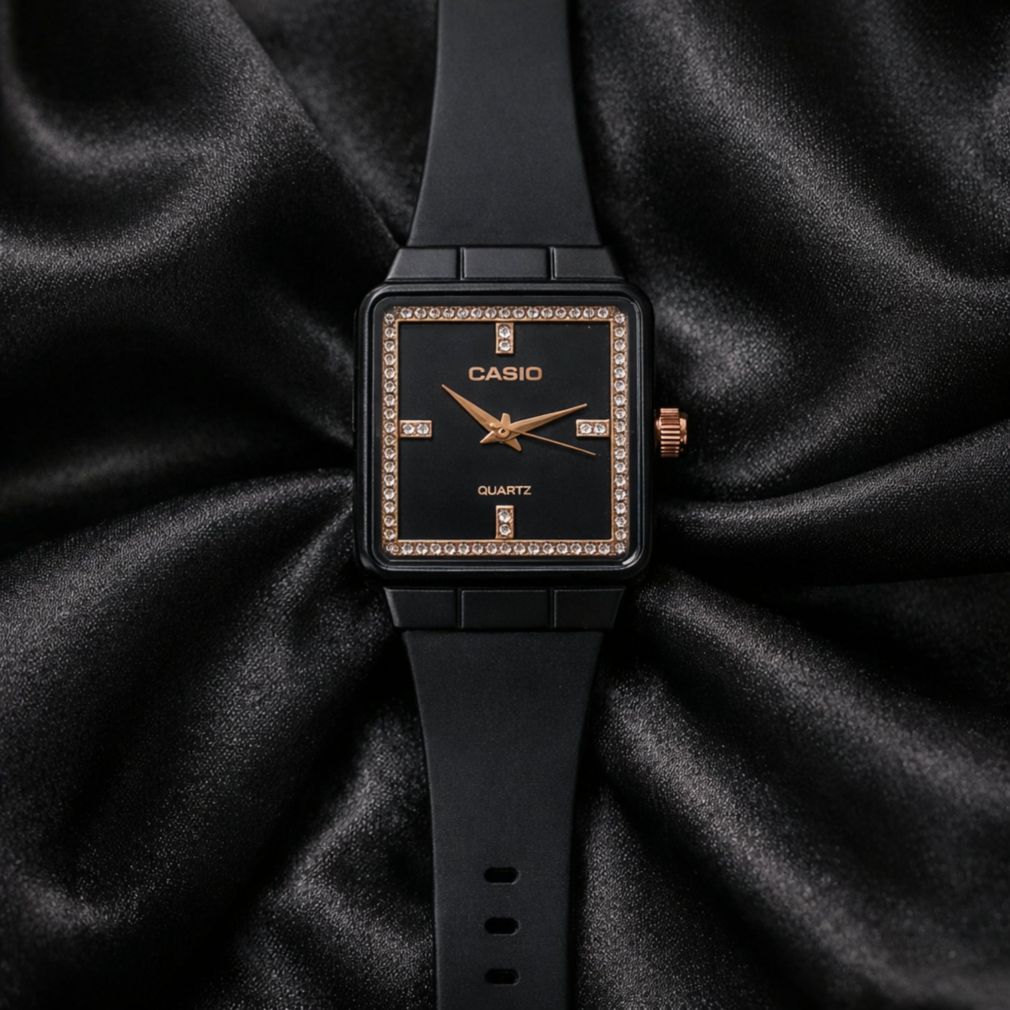 Montre Casio Noire Élégance