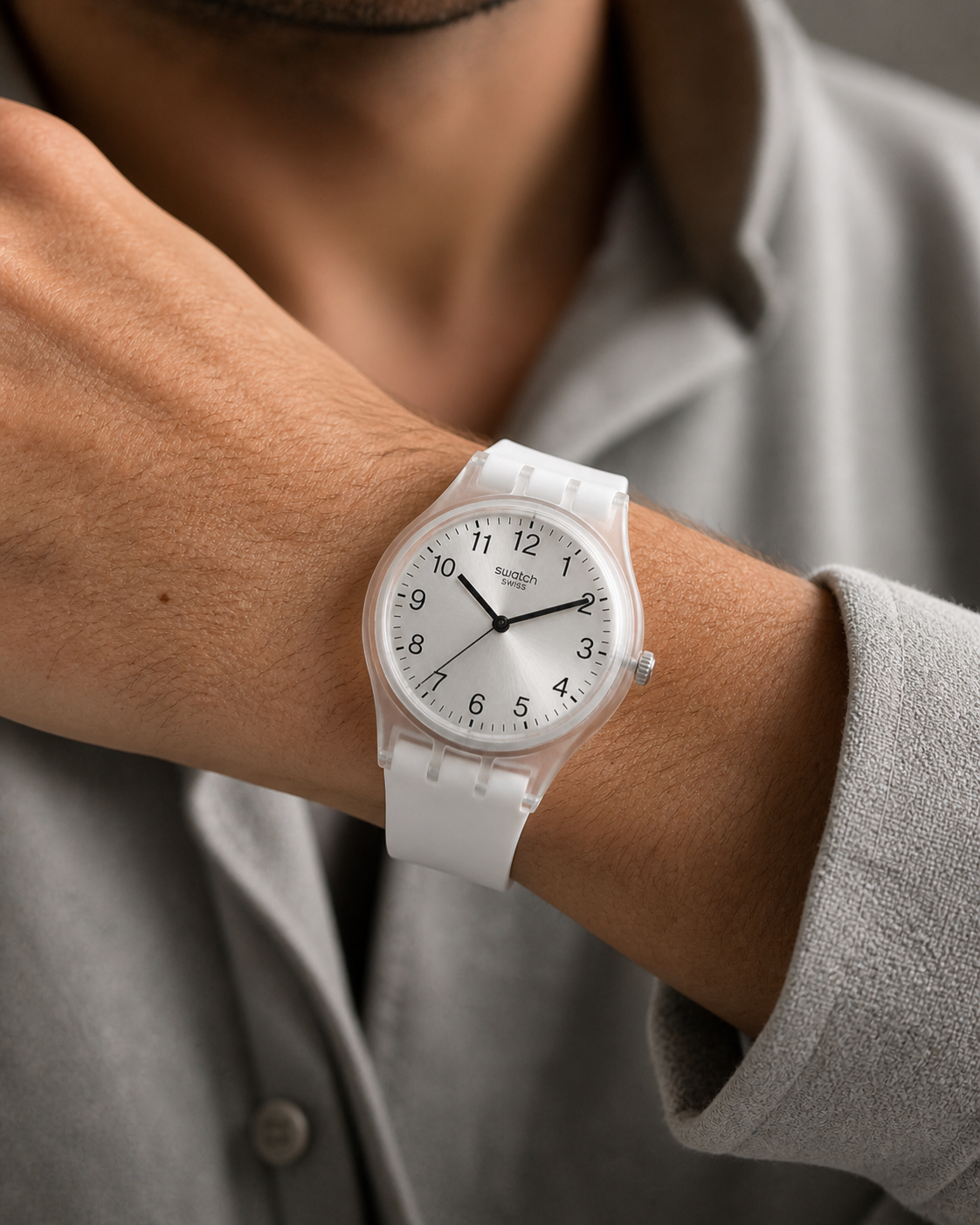 Swatch Casual White