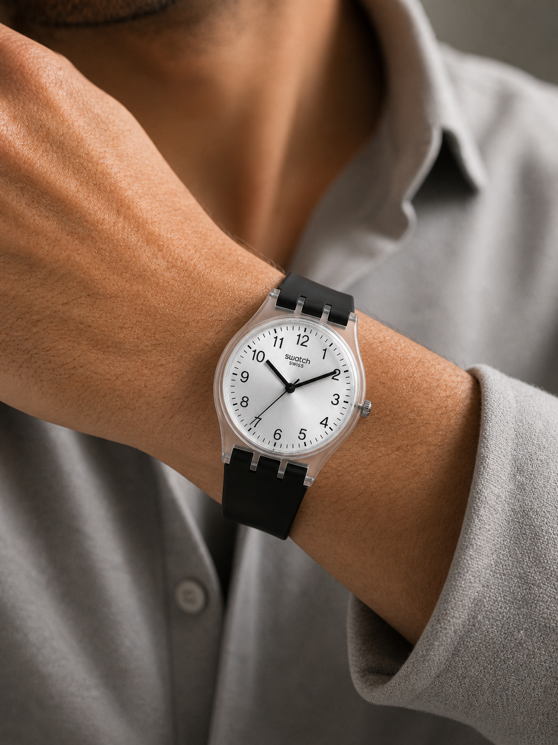 Swatch Casual Black & White