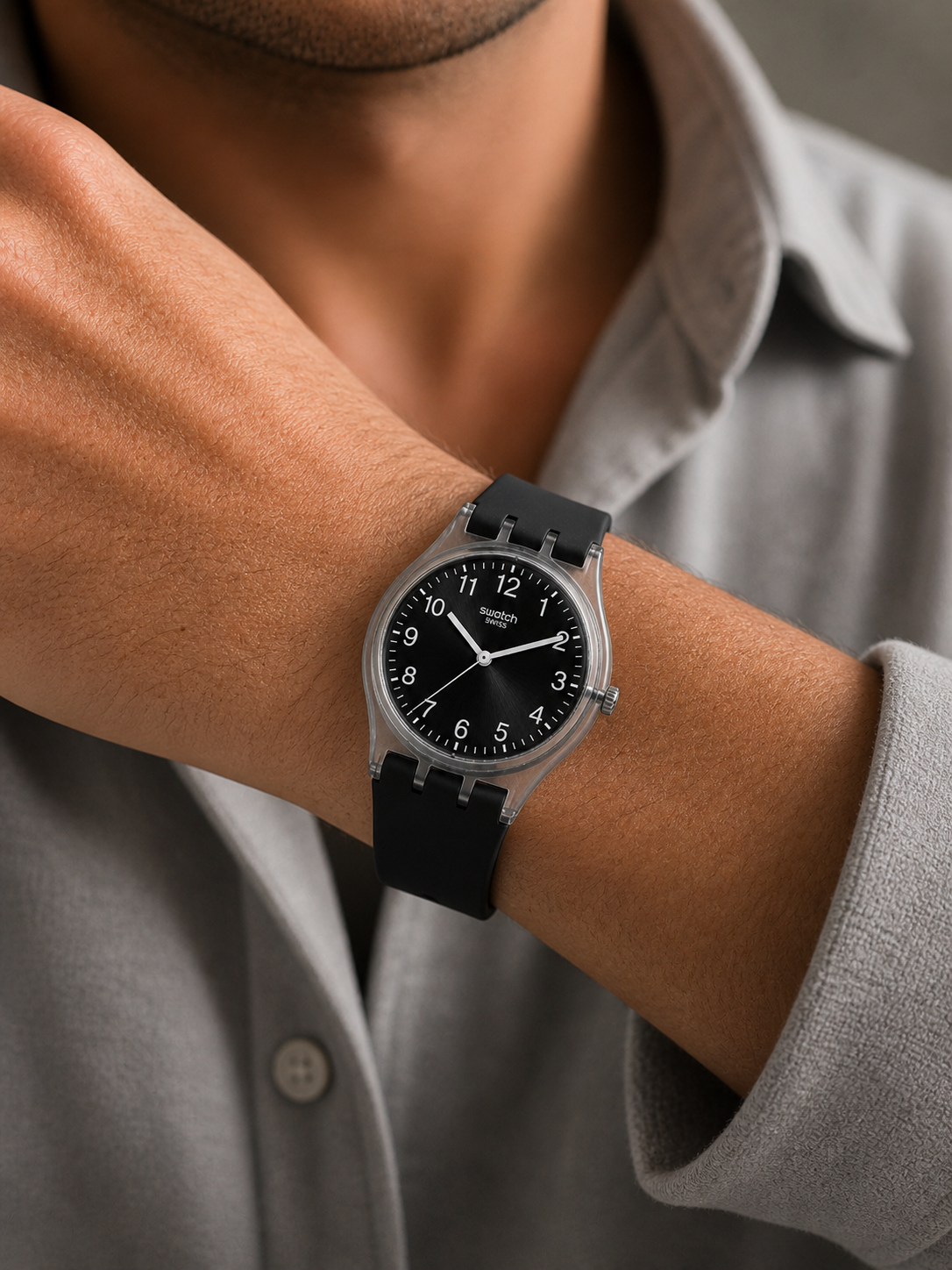 Swatch Casual Black