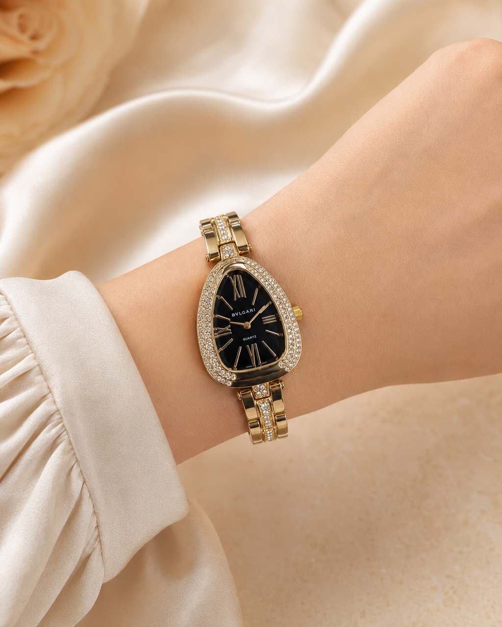 Montre Femme Bvlgari Serpenti Noir