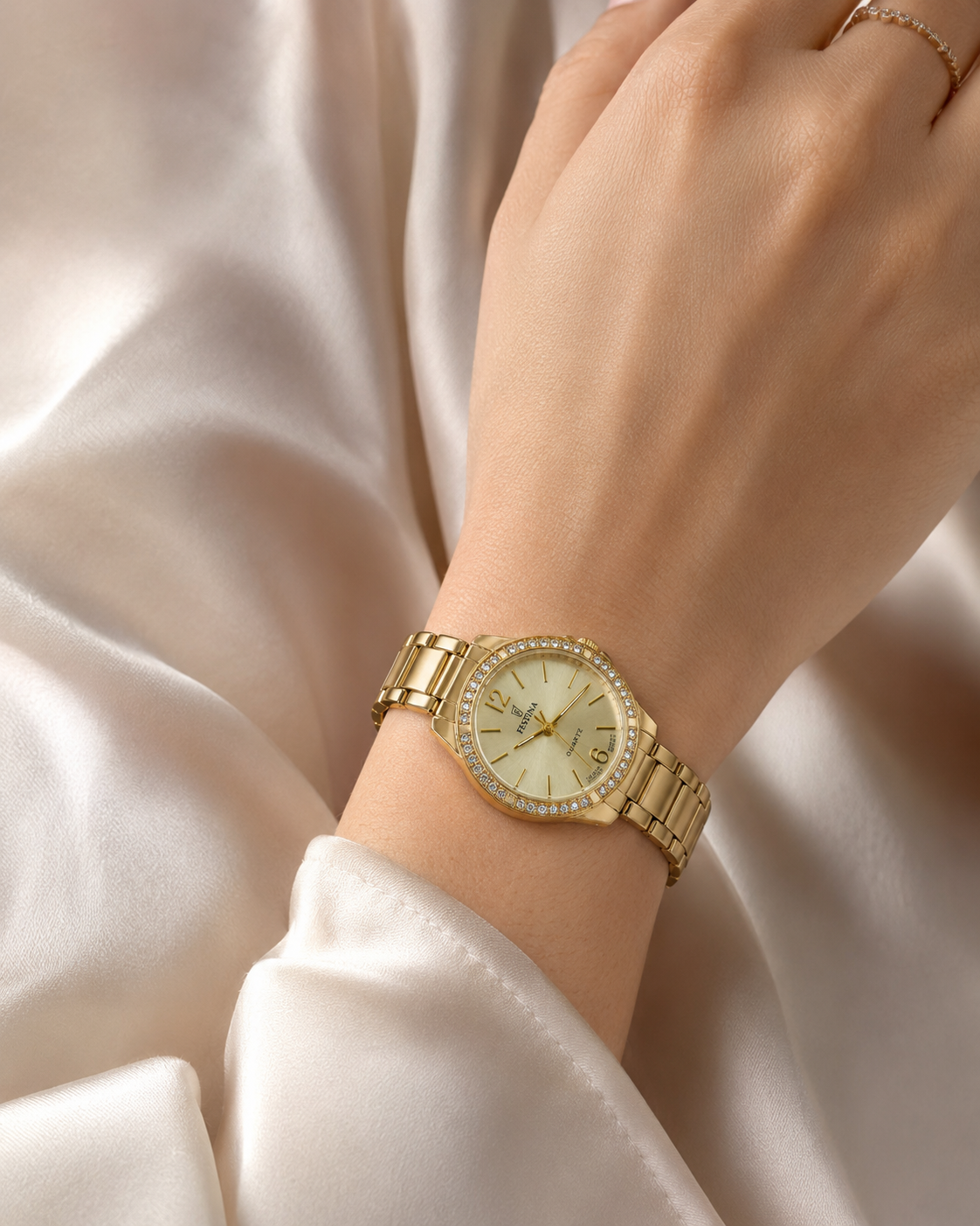 Montre Femme Festina Glamour Gold