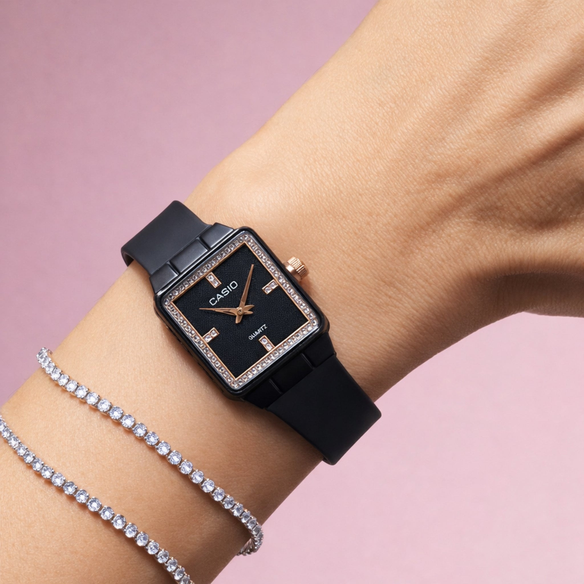 Montre Casio Noire Élégance