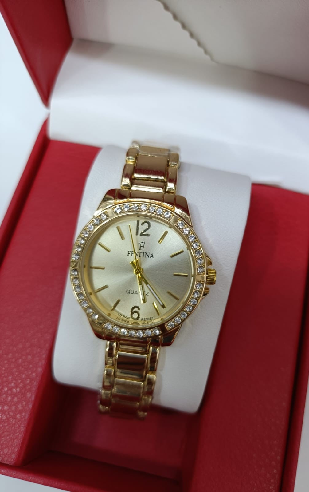 Montre Femme Festina Glamour Gold