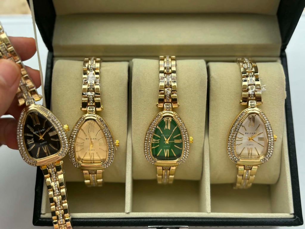 Montre Femme Bvlgari Serpenti Vert