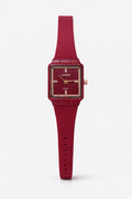 Montre Casio Bordeaux Élégance Carrée