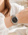 Swatch Crystal Black – Acier Inoxydable