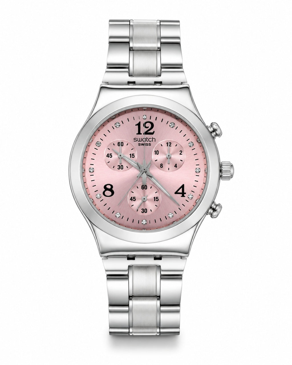 Swatch Crystal Rose– Acier Inoxydable