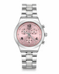 Swatch Crystal Rose– Acier Inoxydable